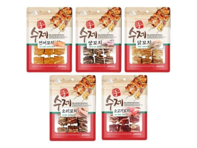 (2개묶음)(펫스토리) 수제 닭꼬치 90g